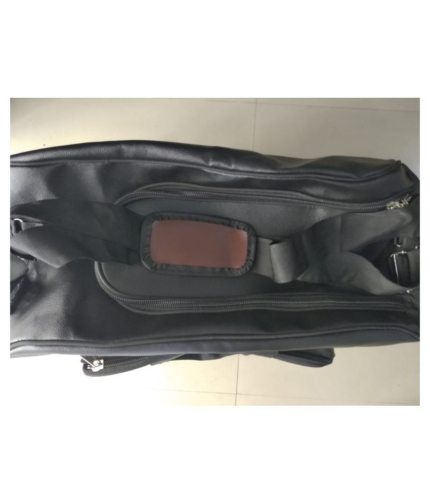 fastrack leather travel bag price