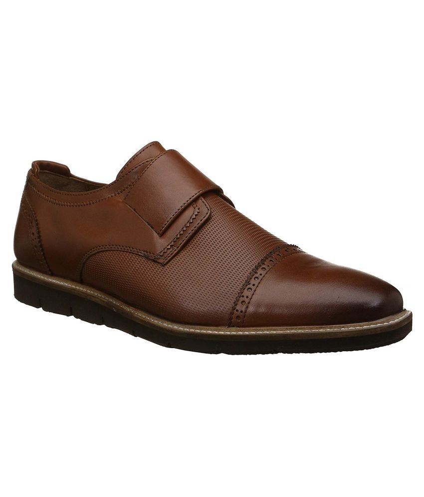 genuine leather hush puppies