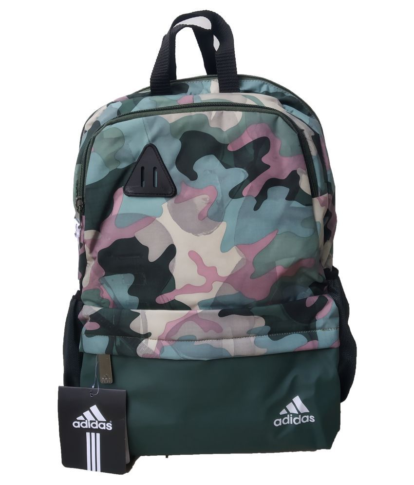 military colour college bags