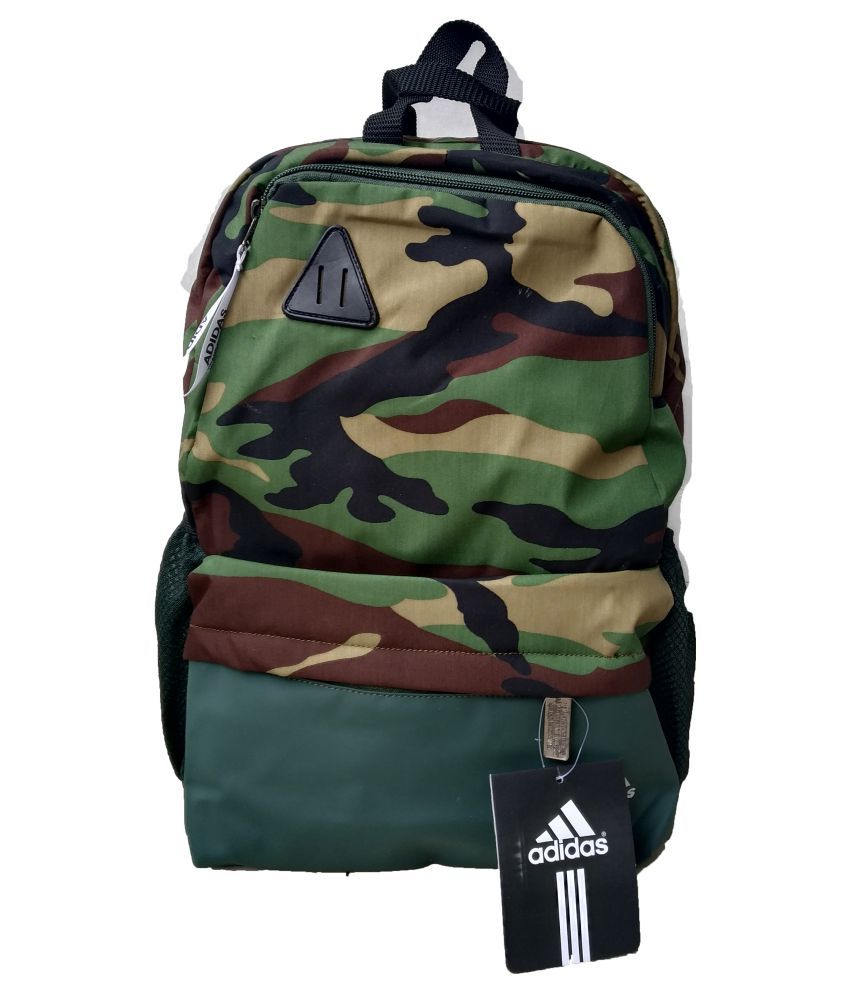 military colour college bags