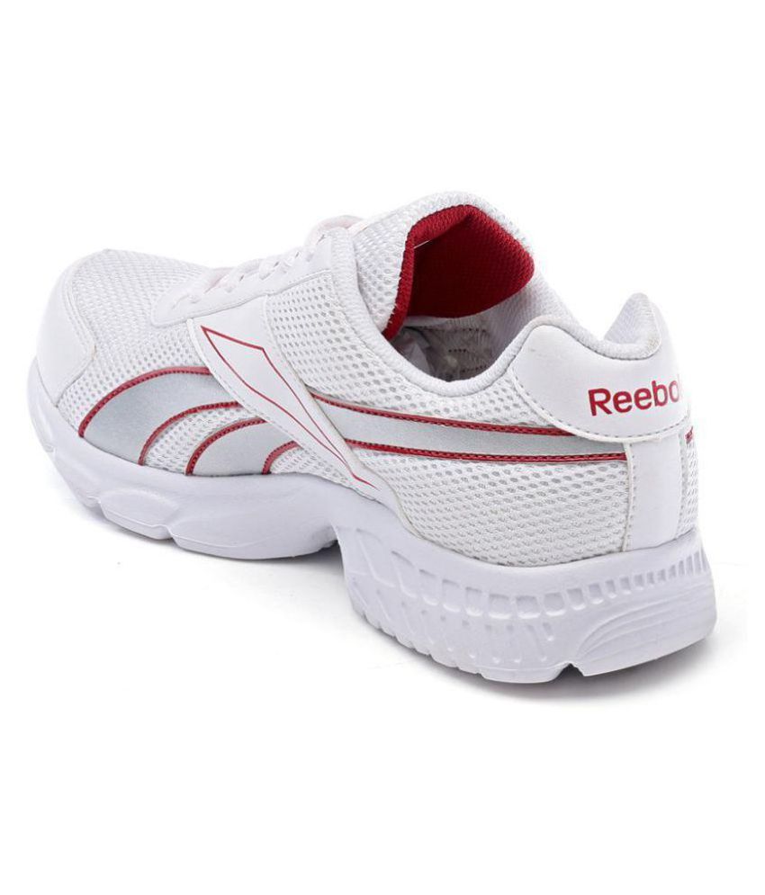 reebok acciomax white running shoes