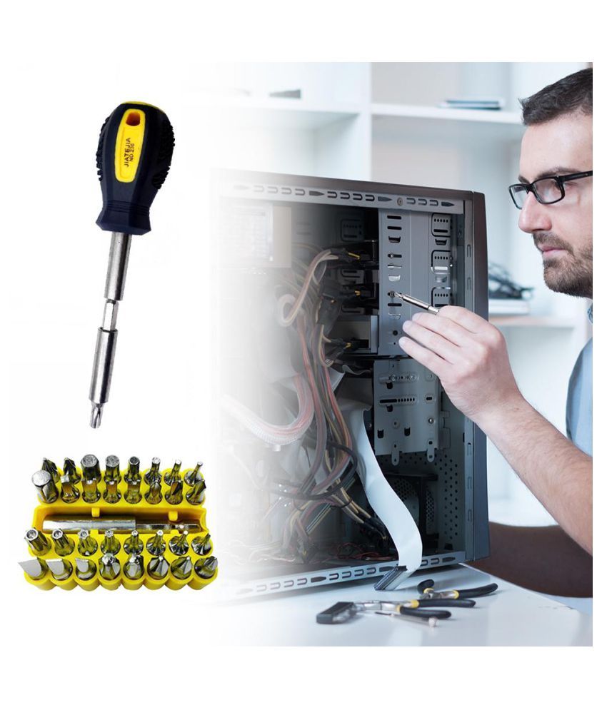 34 in 1 Multifunction Combination Screwdriver Set for Vehicle Repair