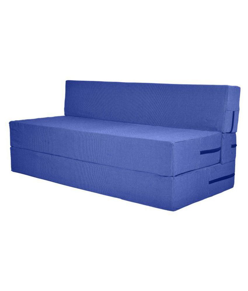 Comfy 3 Seater Space Saving Furniture Foldable Sofa Cum