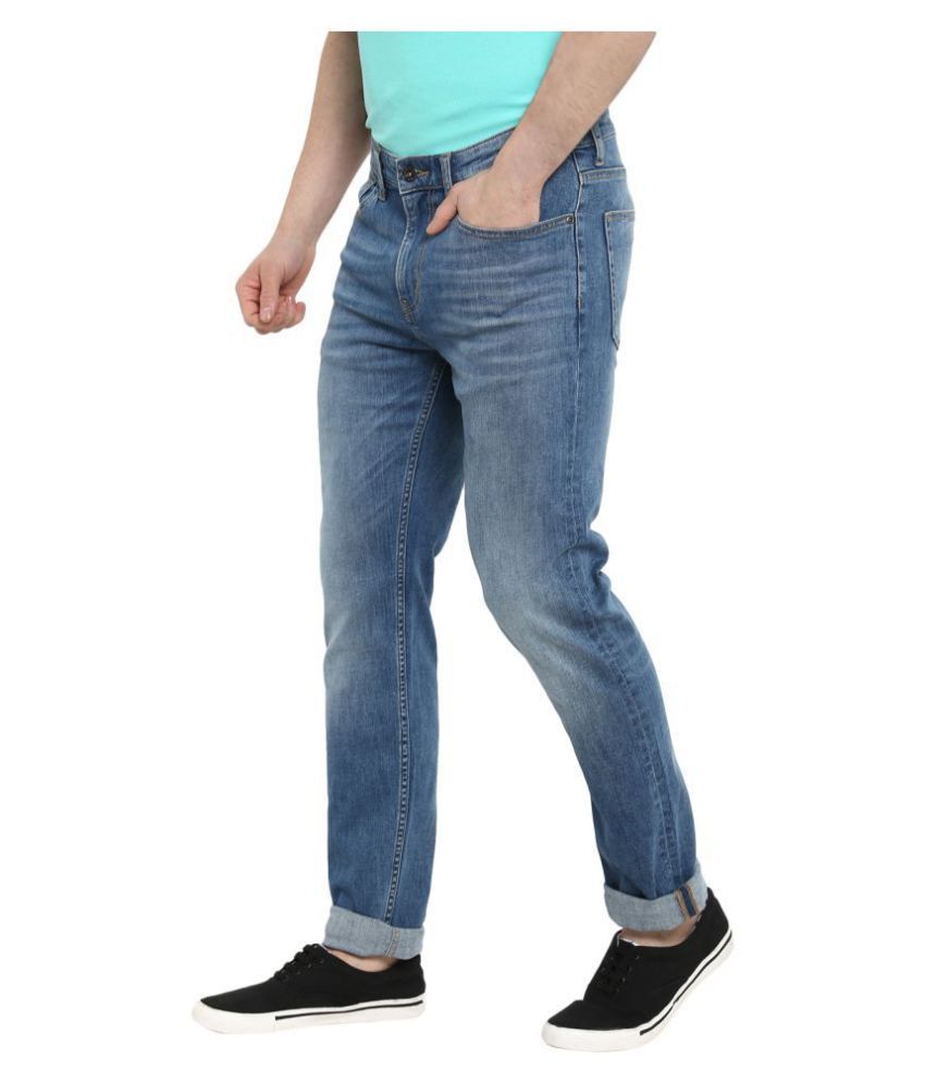 red tape white jeans