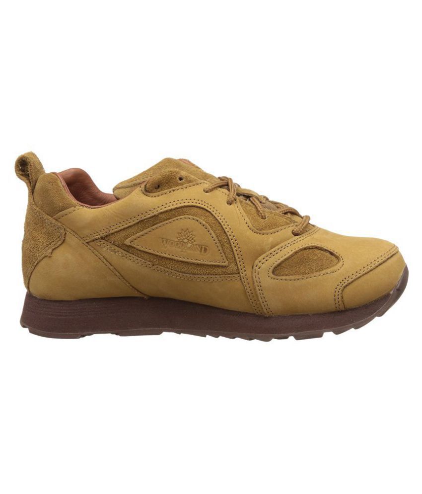Buy Woodland Lifestyle Tan Casual Shoes 