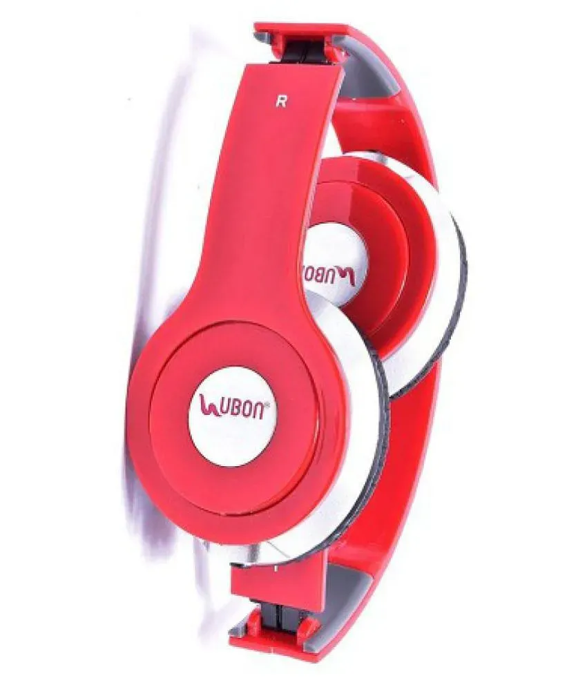 Buy UBON GP 1360 CHAMP Over Ear Wired With Mic Headphones