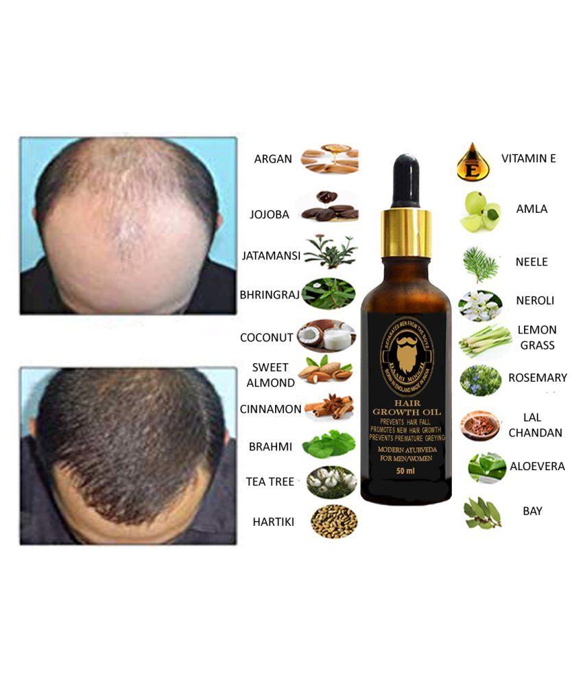 Daarimooch Bhringraj Hair Growth Oil With Argan Brahmi Amla