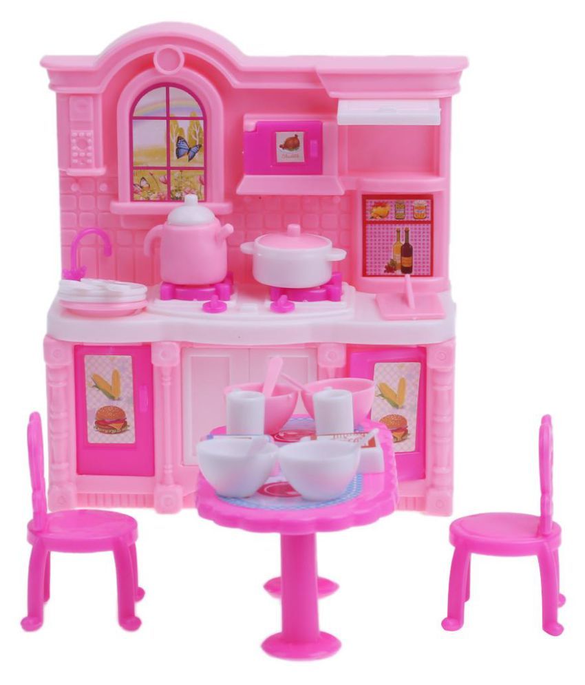 doll set doll kitchen set