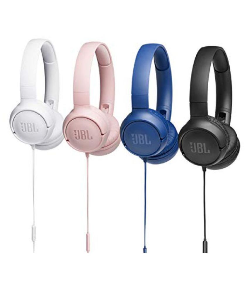 JBL Tune 500 Over Ear Wired With Mic Headphones/Earphones Buy JBL Tune 500 Over Ear Wired With