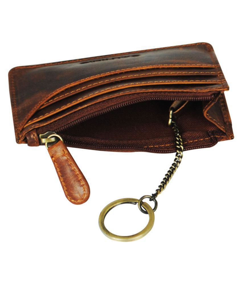 Calfnero Brown Card Holder: Buy Online at Low Price in India - Snapdeal