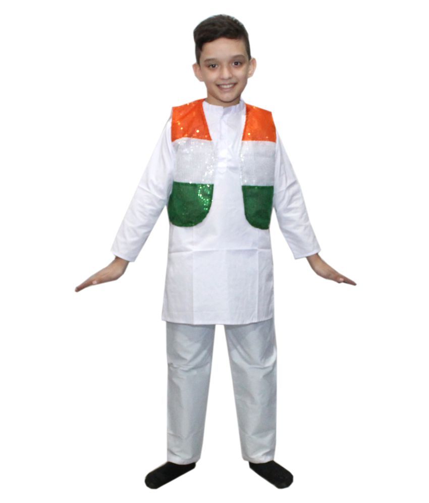 tiranga dress for baby girl