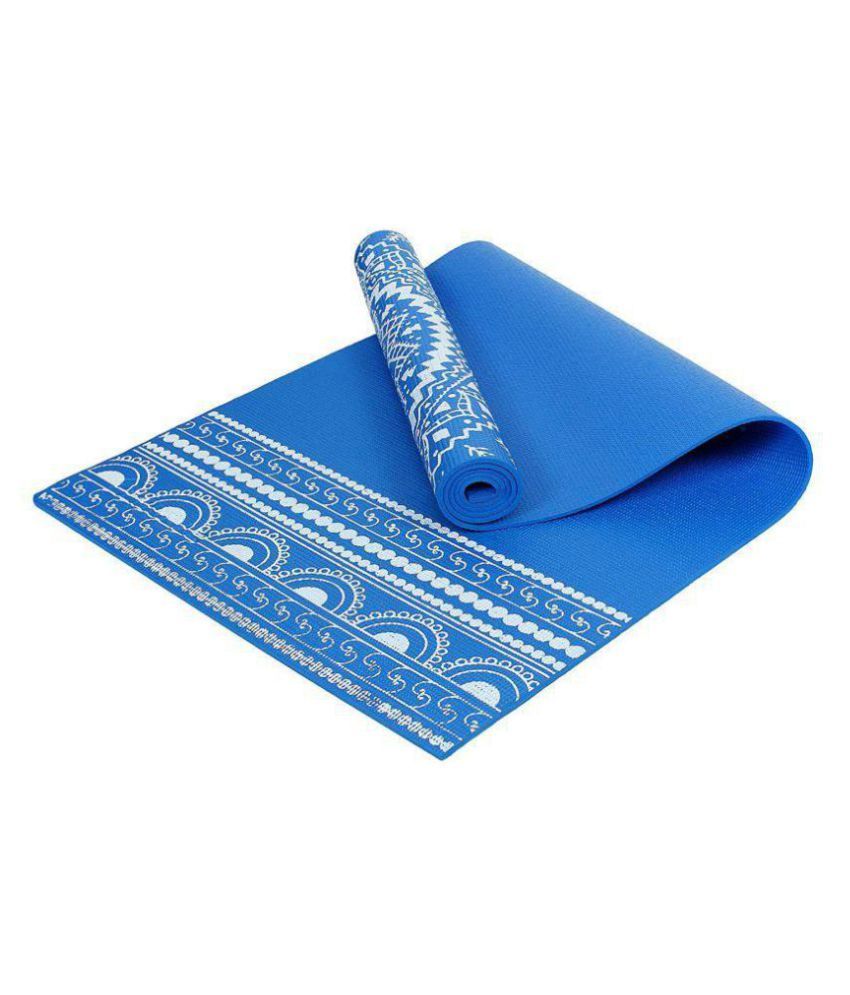 Strauss Meditation Designer Yoga Mat, 5 mm, (Navy Blue) Buy Online at