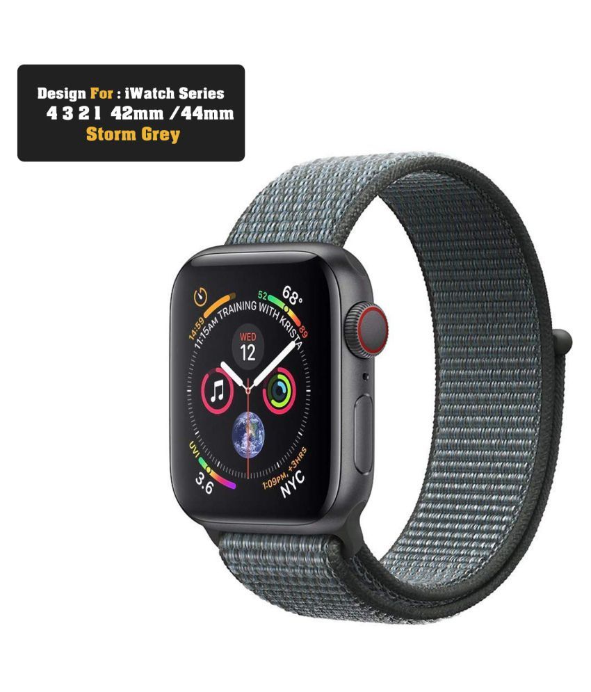 OrderDevice Nylon Velcro woven Straps bands Compatible for iwatch 38mm
