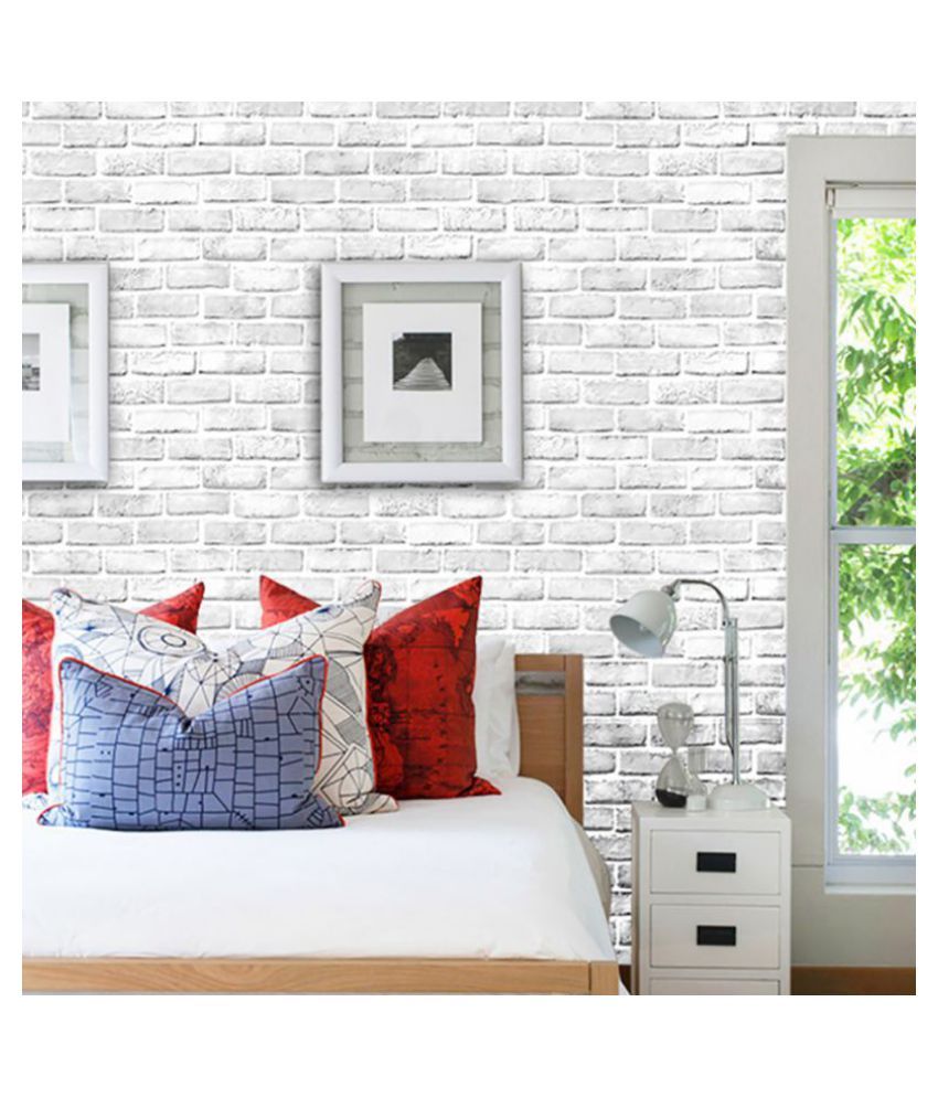 45 100cm Vintage Wood Stripe Brick Wall Sticker Diy Home Stripe Brick Wall Sticker Diy Home