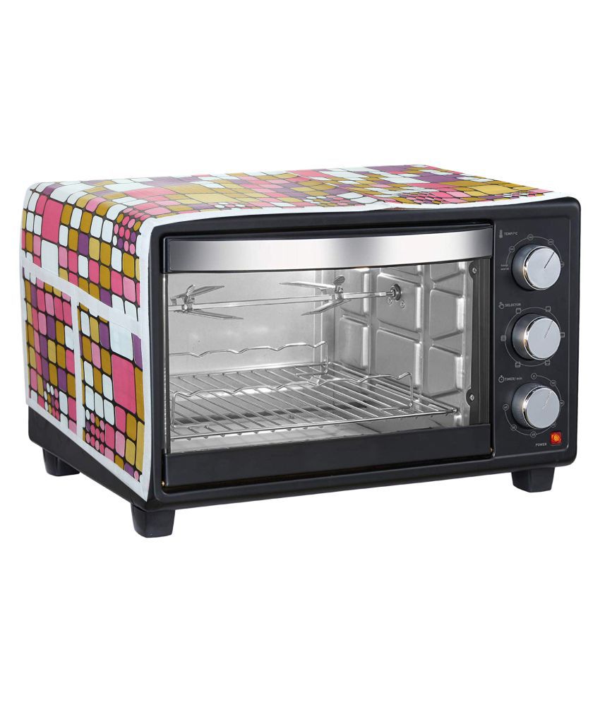     			E-Retailer Single PVC Pink Microwave Oven Cover - 23-25L