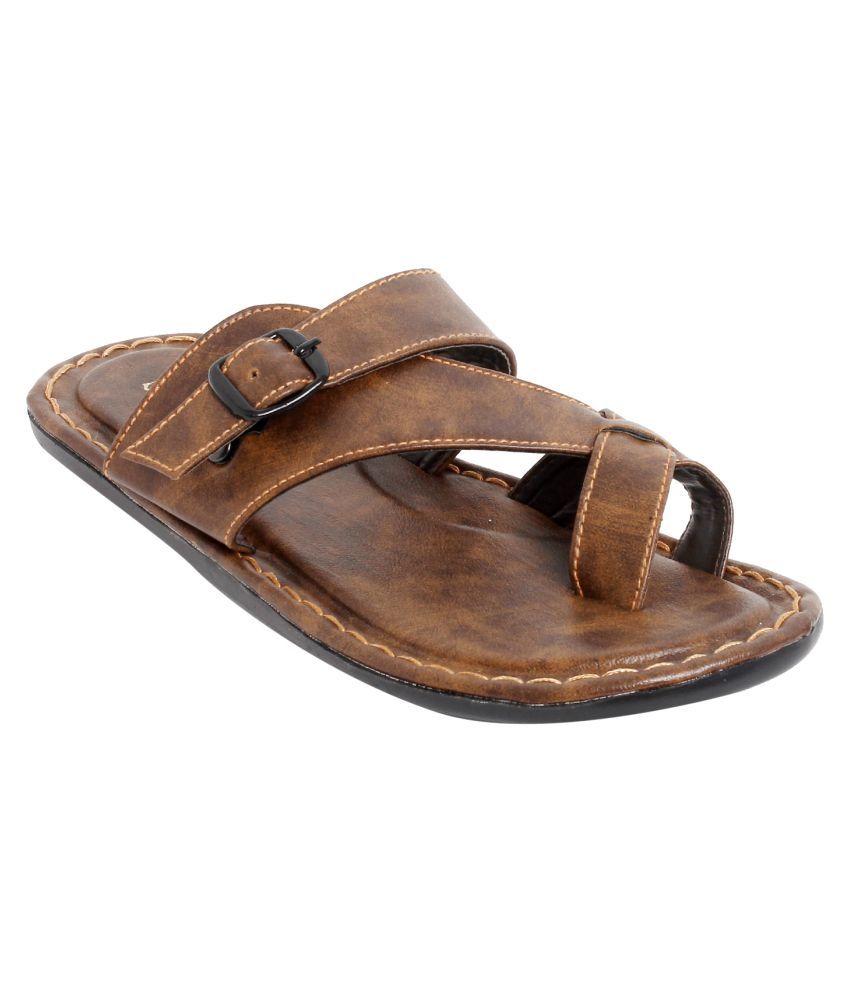 tan coloured flip flops