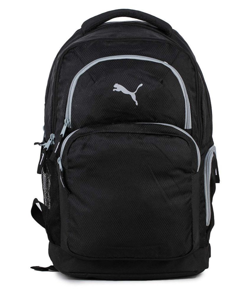 Puma Black Backpack - Buy Puma Black Backpack Online at Low Price ...