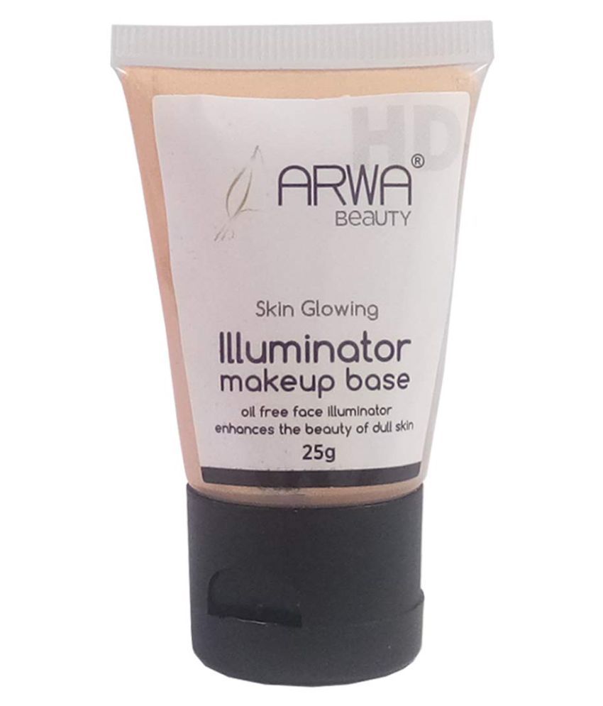 ARWA Beauty Skin Glowing Illuminator Make Up Base Peach 01 Day Cream