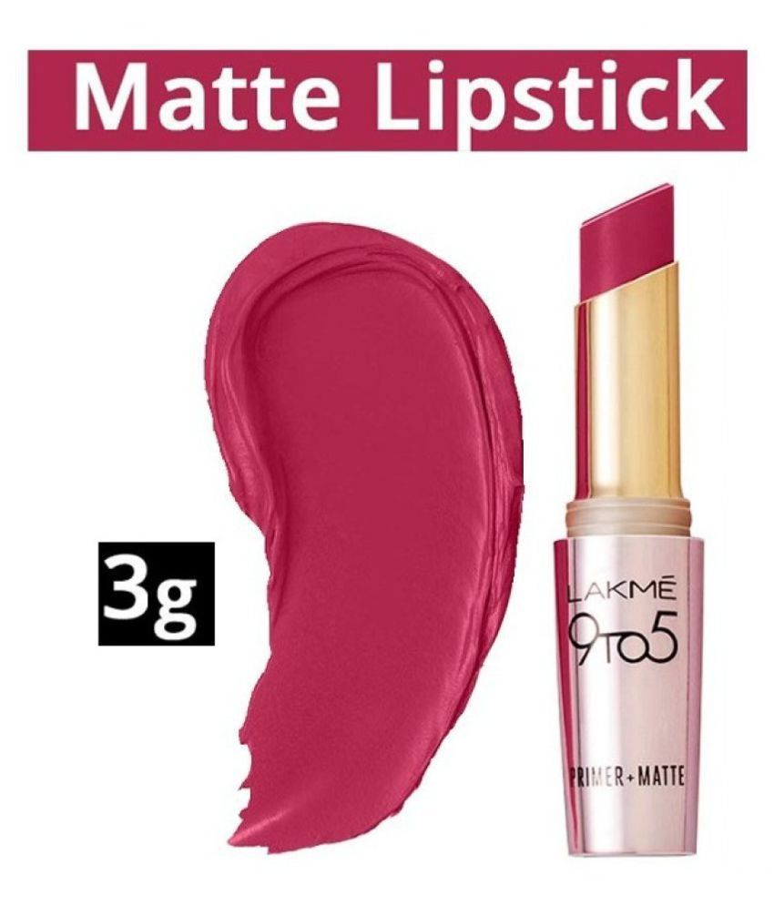 lakme 9 to 5 maroon lipstick