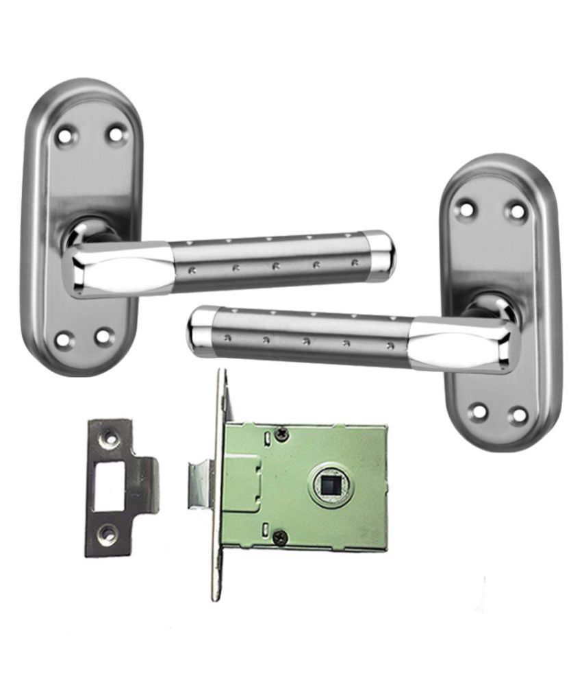 Atom Excel Dotted Baby Latch Stainless Steel Zinc Door Knob Door Lock