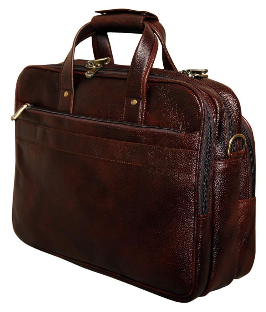 C Comfort Brown Office Messenger Bag - Buy C Comfort Brown Office ...