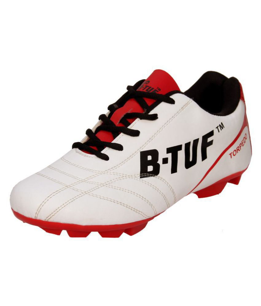 B TUF  TORPEDO Red Football Shoes  Buy B TUF  TORPEDO Red 
