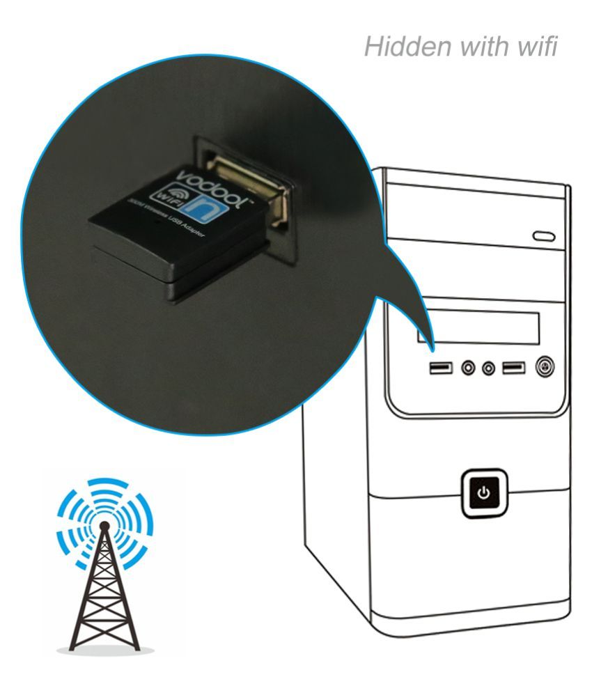 Buy Wireless USB WiFi Adapter 300Mbps Wi-fi Receiver Antenna PC Network  Card Online at Low Price in India - Snapdeal