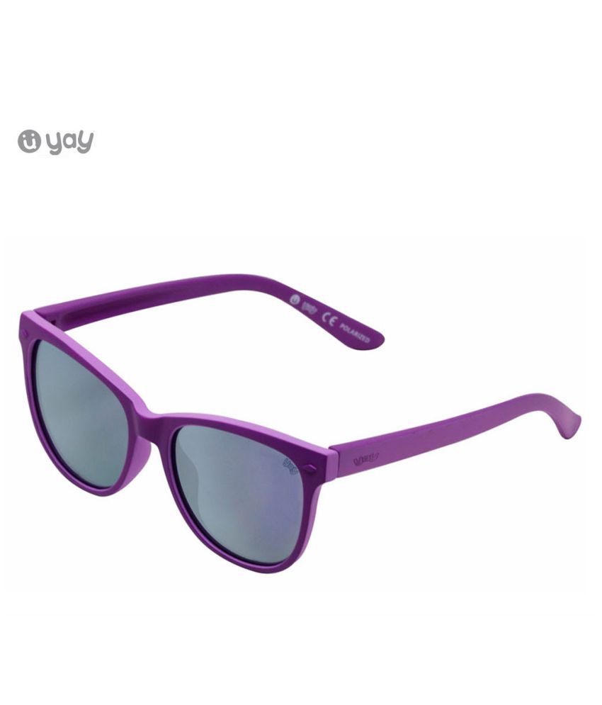 Buy Yay Scrafty Wayfarer Acetate Purple Color Kids Sunglasses By Enrico At Best Prices In India Snapdeal