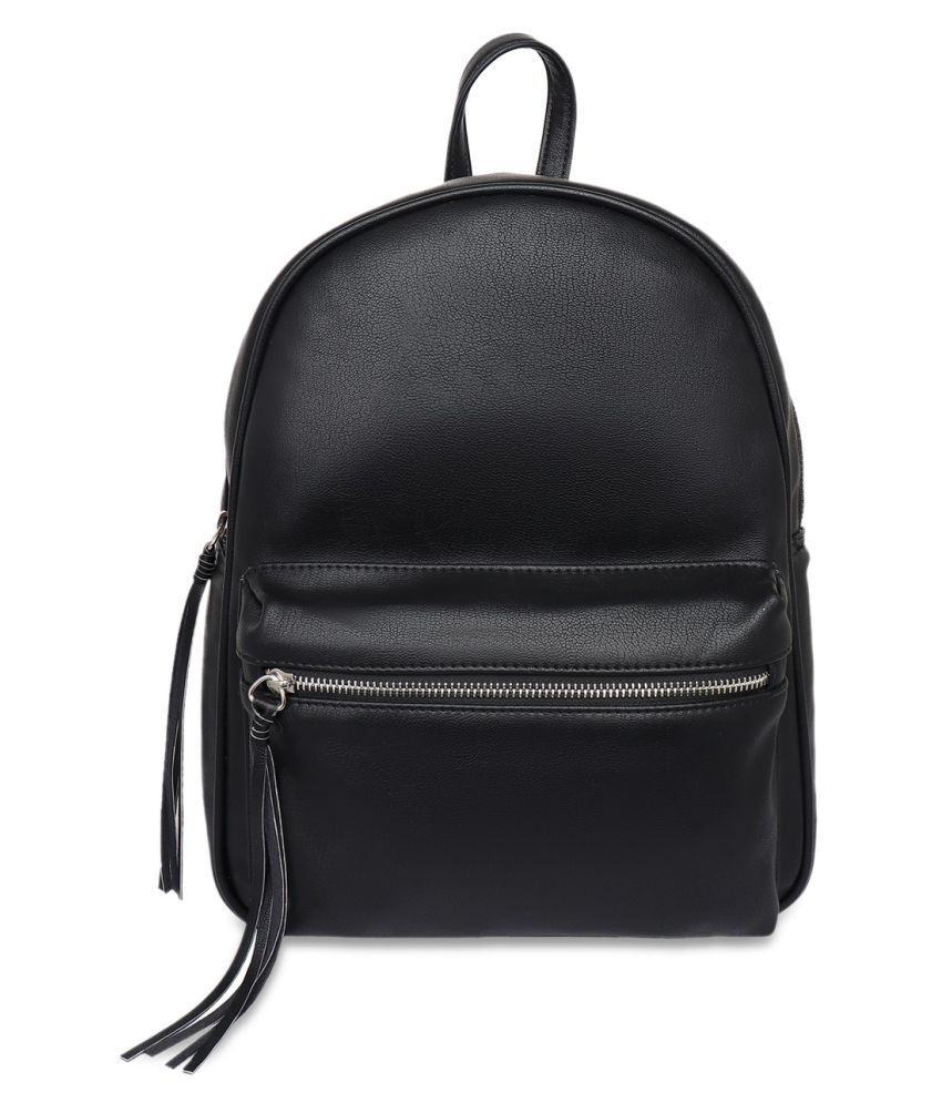 Lychee Bags 10 Ltrs Black School Bag for Girls