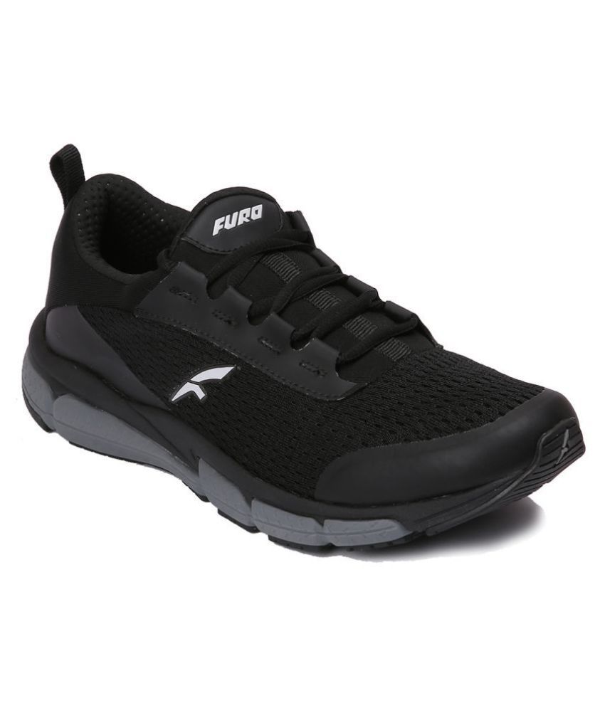 Red Chief R1018 Black Running Shoes 