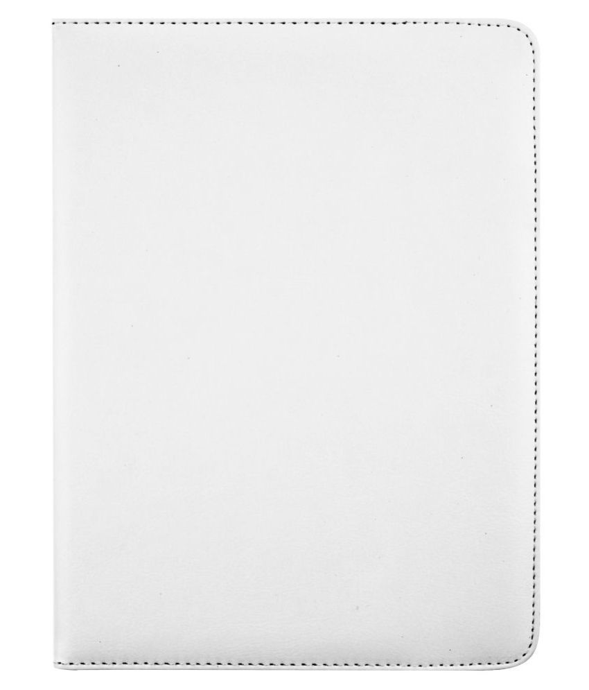 Lenovo Tab 4 10 Flip Cover By Emartbuy White