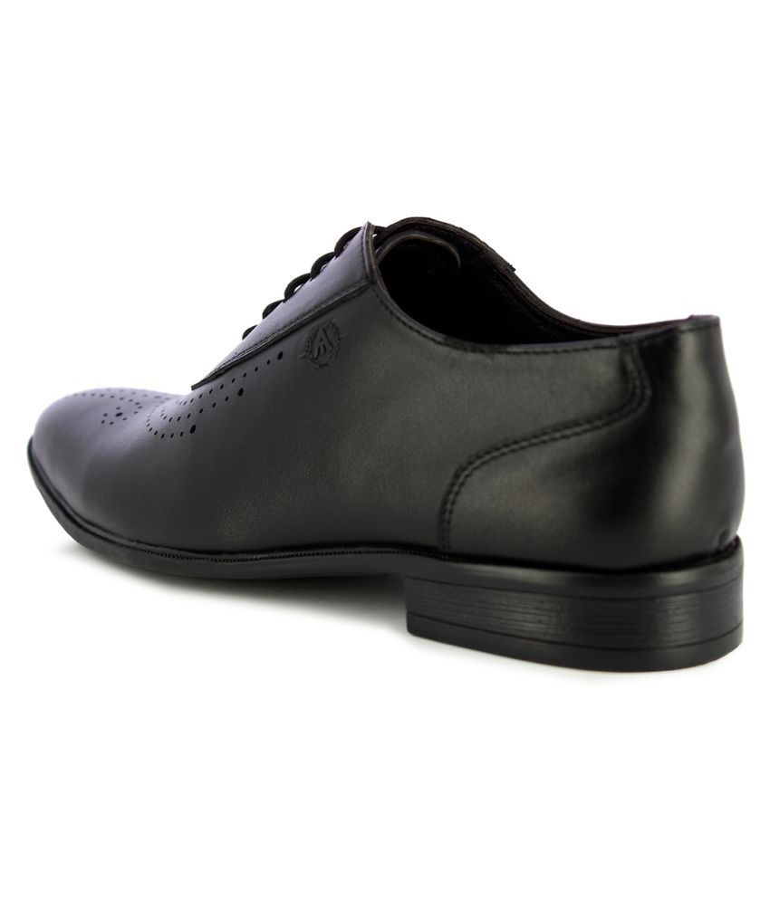 alberto torresi black formal derby shoes