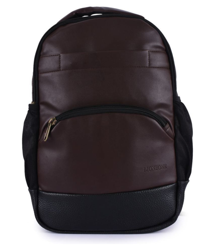 leather backpack price