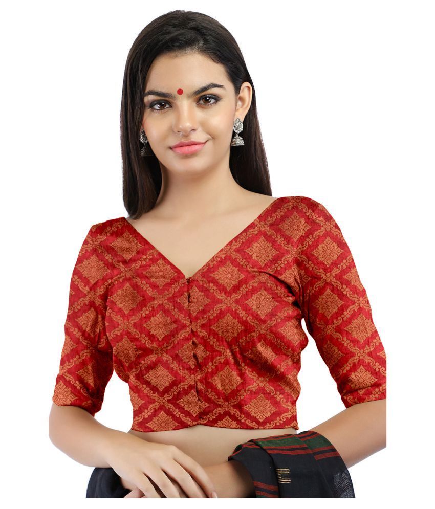 jacquard blouse material online