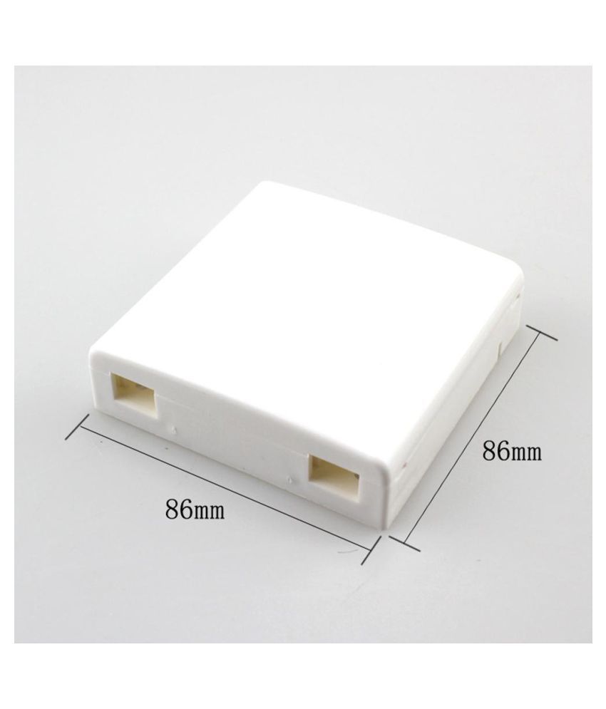 Junction Box Wall Mount 2 Cores Terminal Panel Fiber Optic Termination