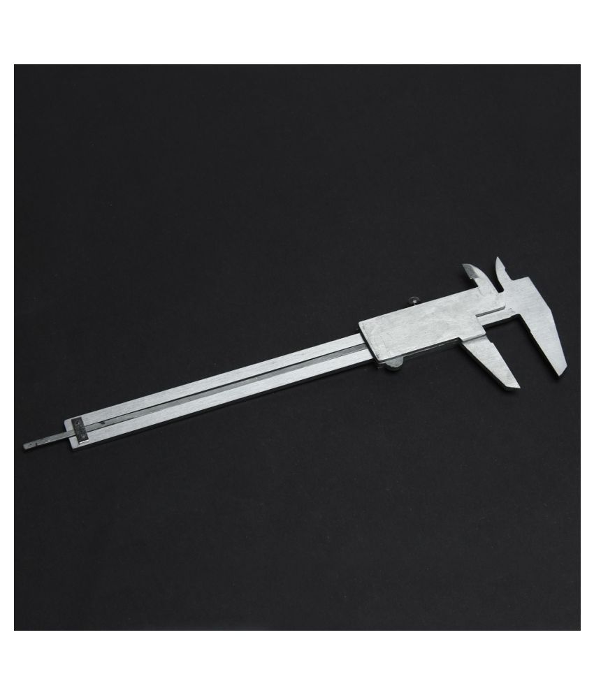 Steel Vernier Caliper with self lock 6" 0-150mm Metal Calipers Gauge Microm