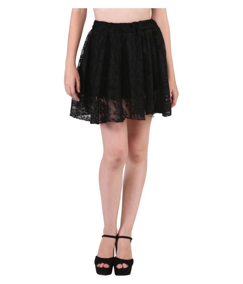 black net skirt