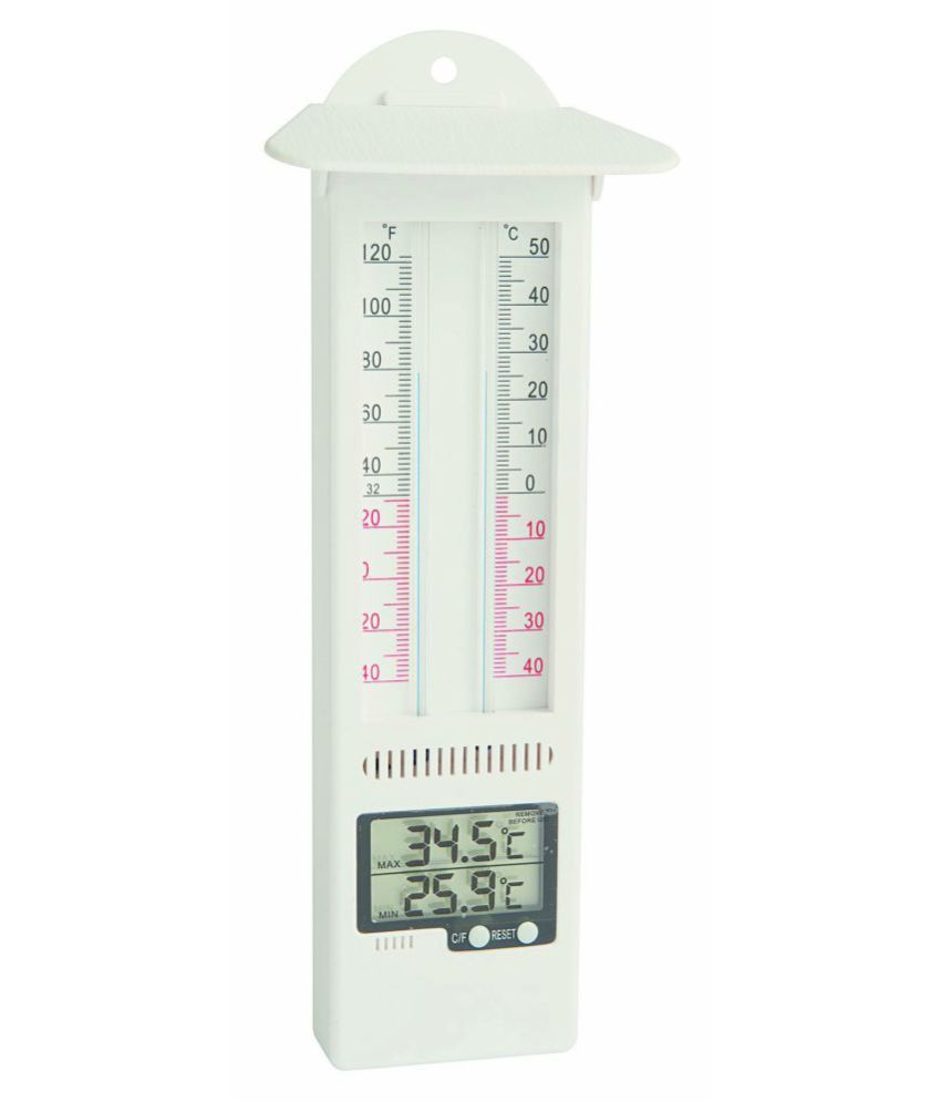 40°C to 50°C Digital Max/Min Thermometer Maxima Minima Dual Display