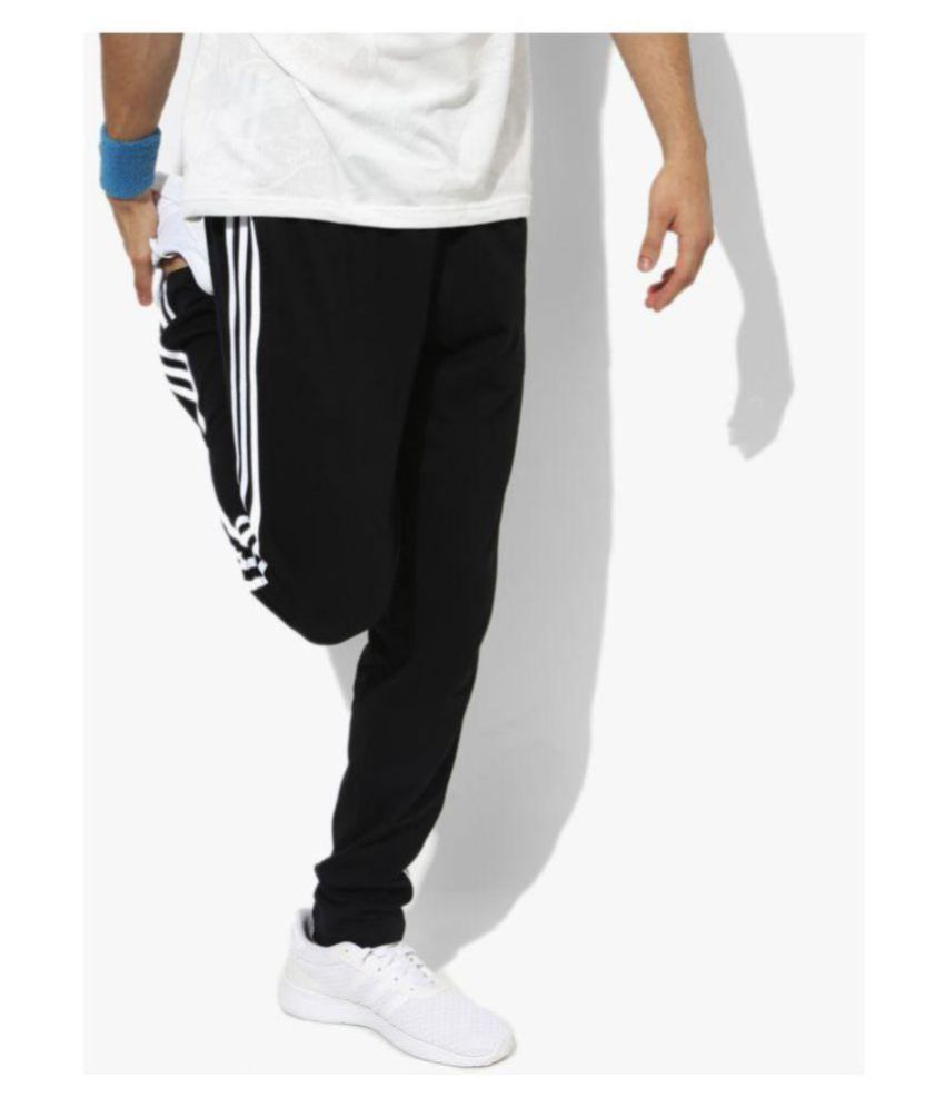 adidas polyester lycra track pants