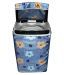 E Retailer Single Polyester Blue Washing Machine Cover for Universal 7 kg Top Load
