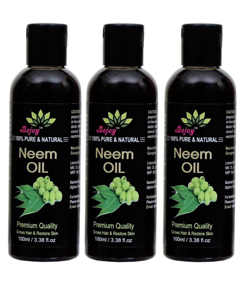     			BEJOY 100% Pure And Natural Neem Hair Oil 300 mL
