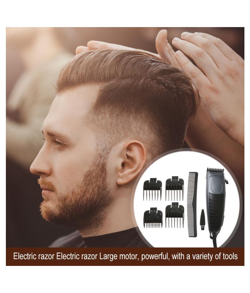 Electric Hair Clipper Hair Trimmer Men Haircut Beard Razor Cutting Machine  : Buy Online at Low Price in India - Snapdeal