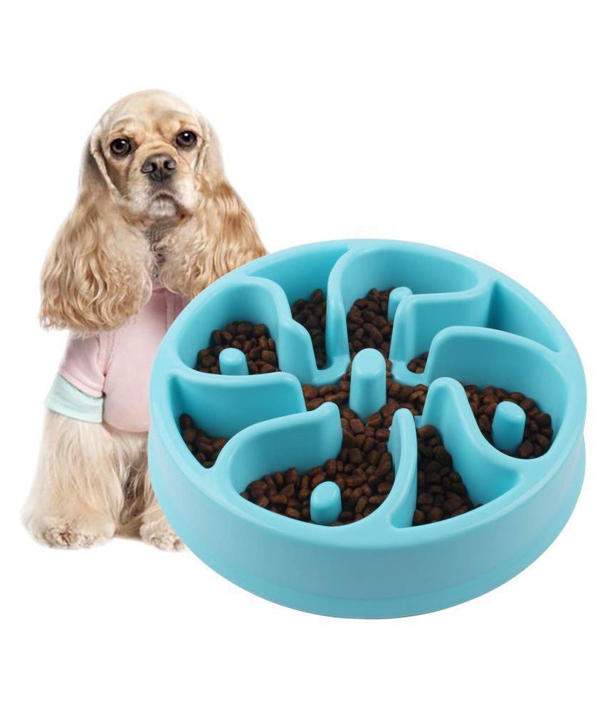 Professional Durable Dog Feeder Slow Eating Pet Bowl NonToxic