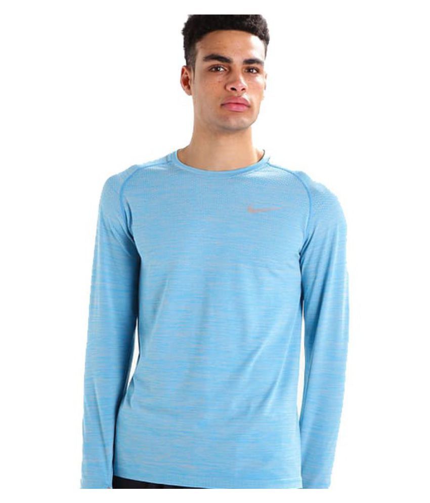 nike sky blue t shirt