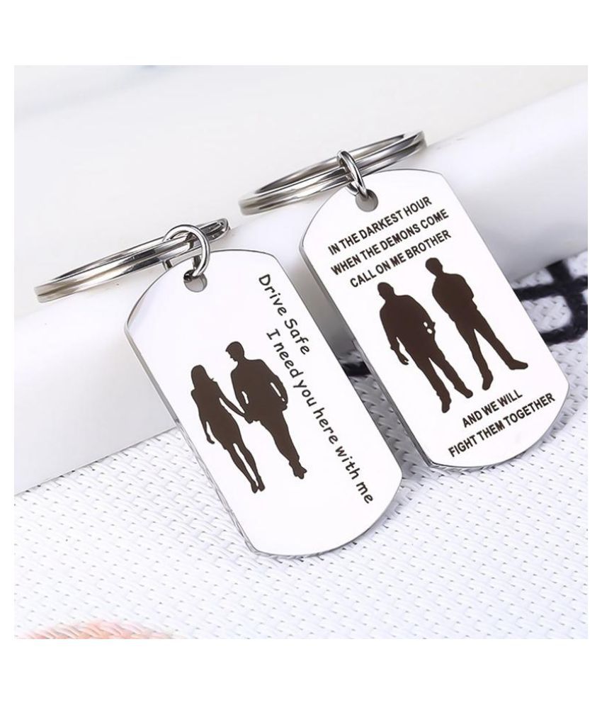 Gifts Of Love Drive Safe I Need You Here With Me Keychain For Boyfriend Husband 