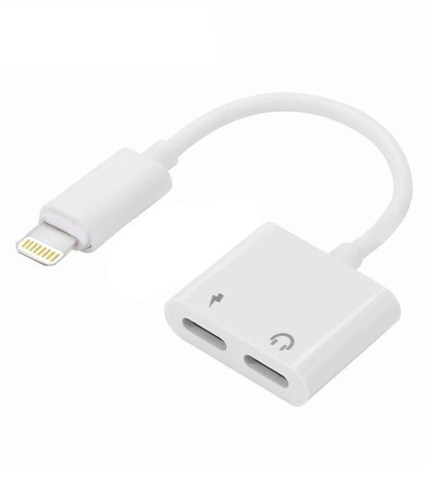 2 In 1 Aux Charging Headphone Jack Audio Adapter For Iphone 8 X Buy 2 In 1 Aux Charging Headphone Jack Audio Adapter For Iphone 8 X Online At Best Prices In India On Snapdeal