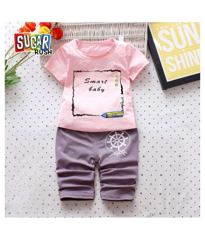 pink t shirt for baby boy