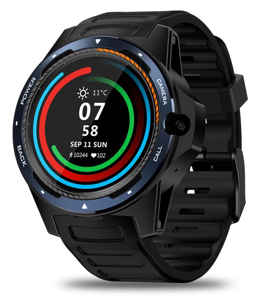 Zeblaze Thor 5 1.39 in AMOLED Pedometer Heart Rate Monitor GPS BT4.0 Smart Watch - Wearable & Smartwatches Online at Low Prices | Snapdeal India