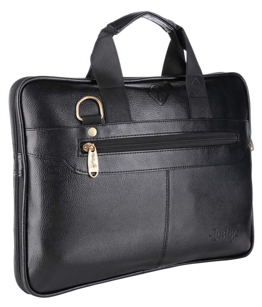 urban kings Black Small Briefcase Buy urban kings Black Small