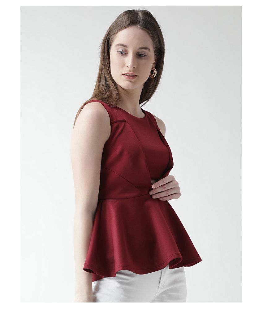 peplum tops for apple shape